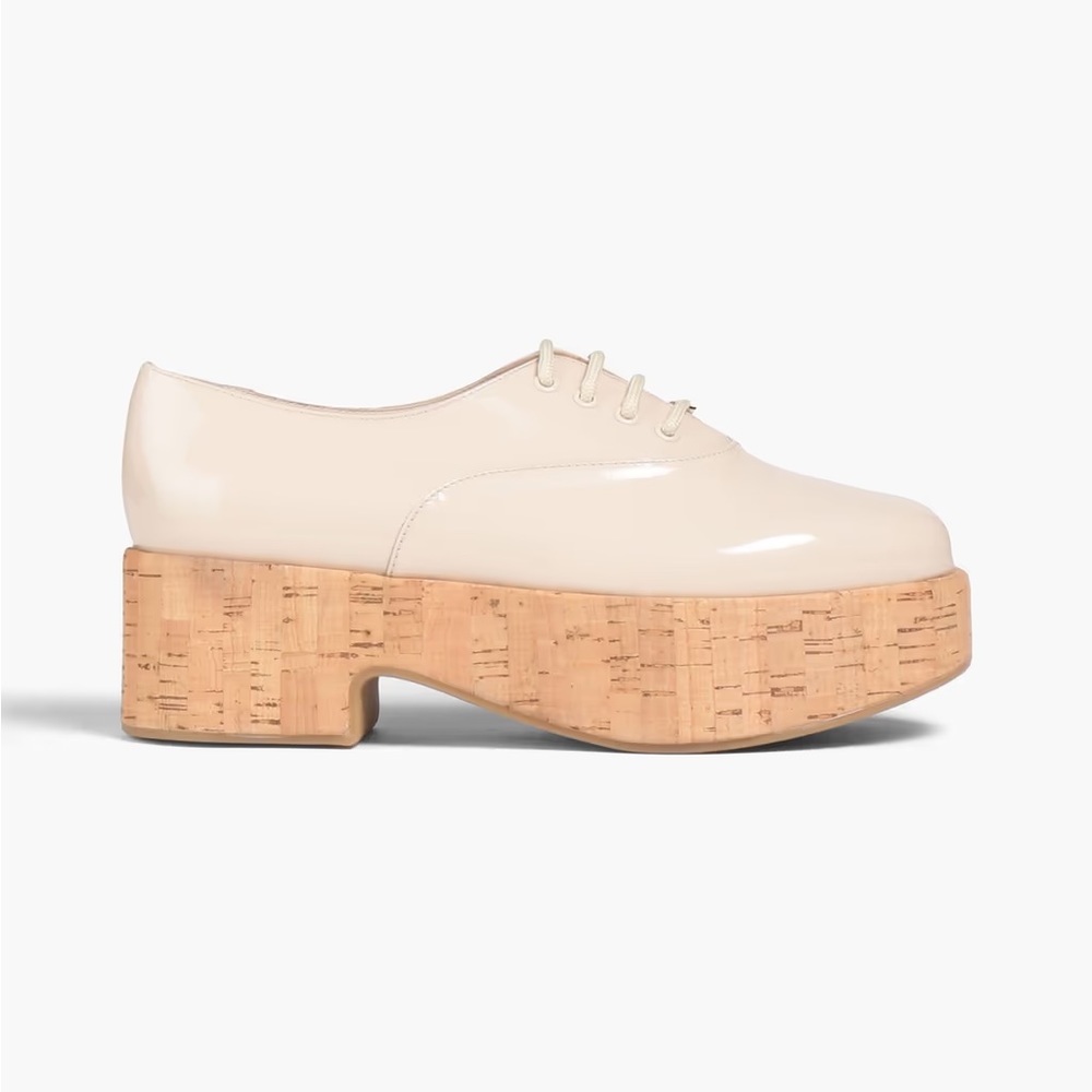 Ferragamo Viviane Patent Platform Loafer - Worn Once
